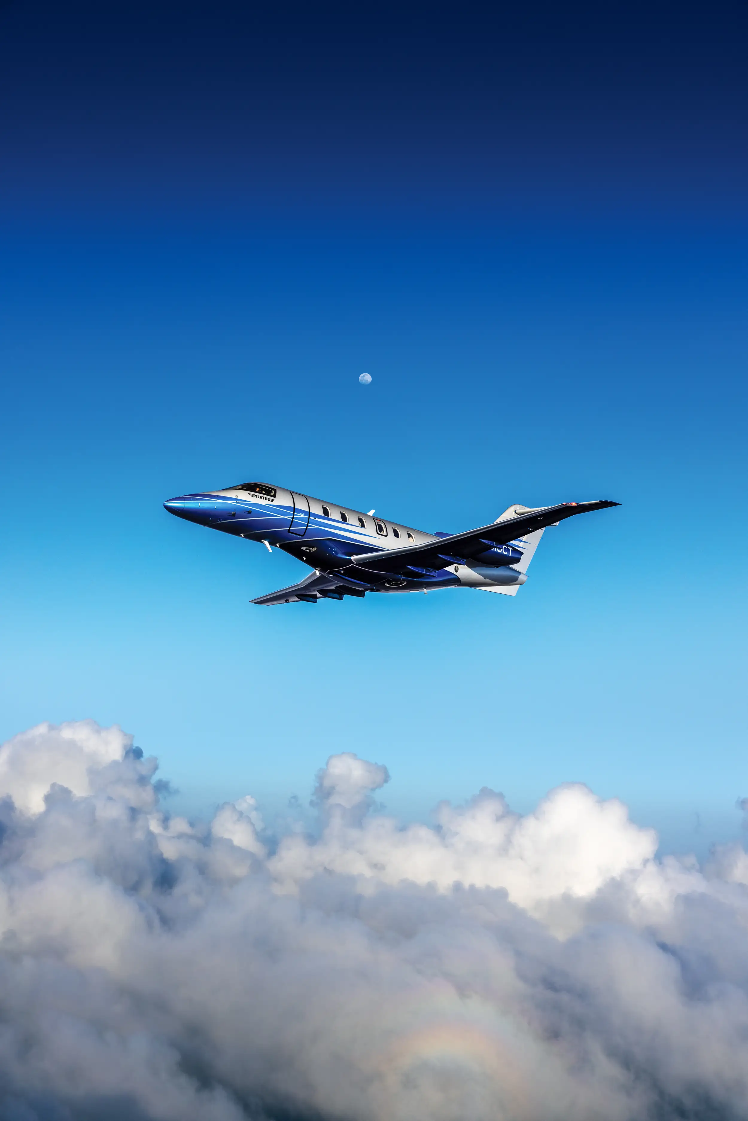 PC-24 Moonlight Flight